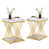 White Top/Gold Base selected