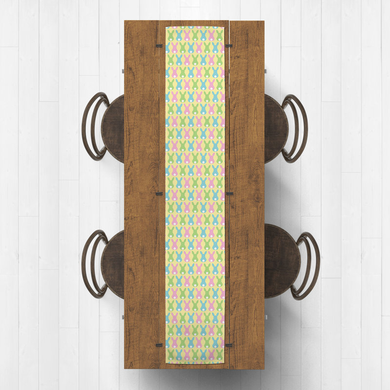 Laplante Bunny Tail Table Runner, 16" x 72"