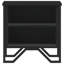 Alliyah 40cm W Metal Bedside Table-758425479