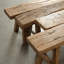 Lily's Living Vintage Noodle Bench, Weathered Natural Wood Finish -830513447