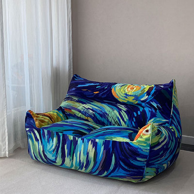 French Starry Sky Bean Bag Chair Sofa