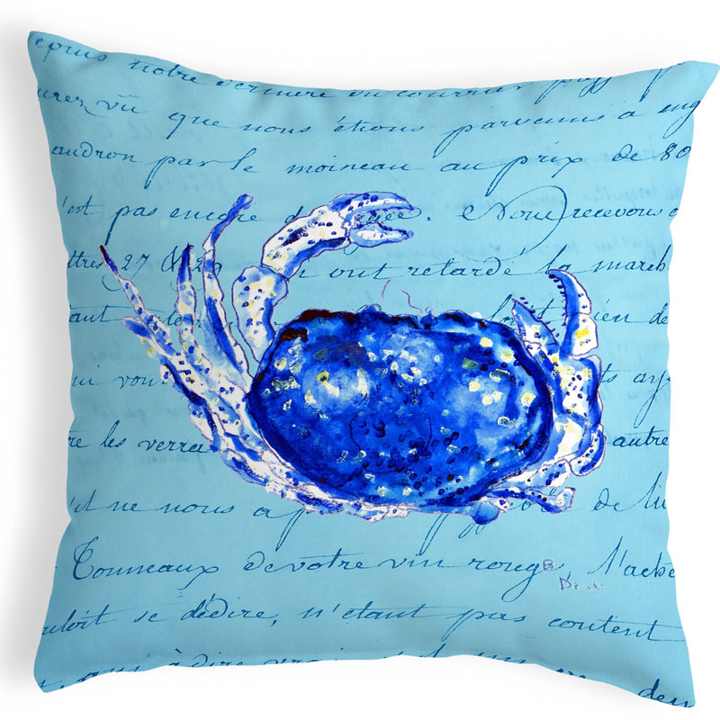 Outdoor Reversible Throw Pillow