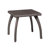 BROWN SIDE TABLE