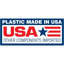 60 lb Contenant alimentaire en plastique avec couvercle pivotant