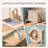 Playset 3 Wooden Washing Machine Play Kitchen Toy for Kids