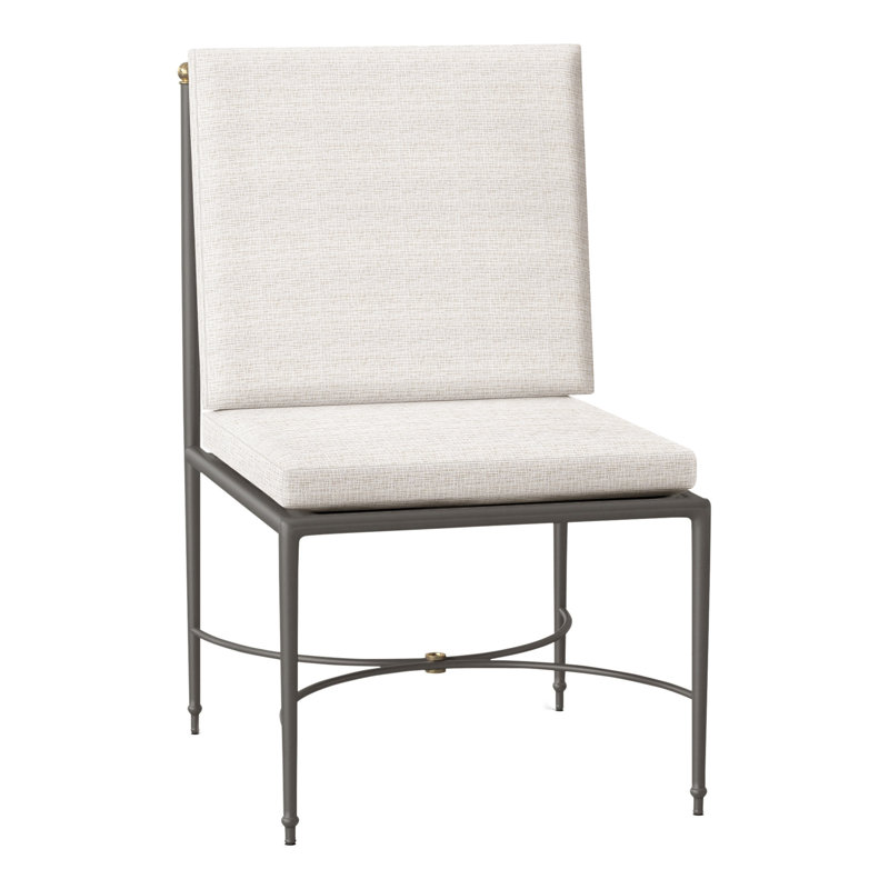 Chaise d'appoint en aluminium Roma, Pas de soudure, Perigold IceBreaker polaire