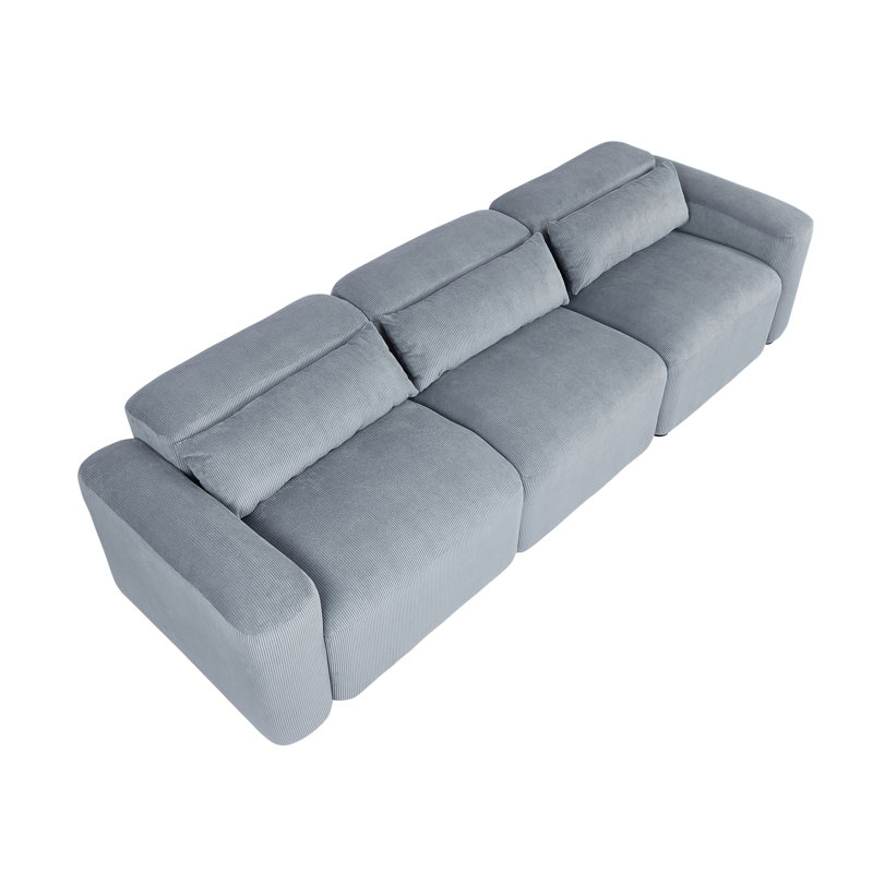 Artimas 3 Seater Corduroy Sofa