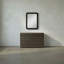 Toshi Rectangle Solid Wood Wall Mirror