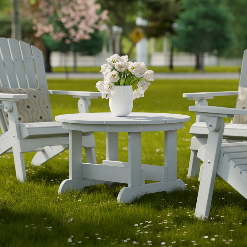 Table de conversation Heritage, Blanc