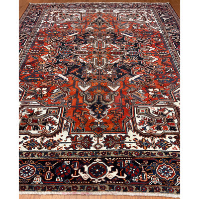 Heriz Collection Wool Oriental Rug
