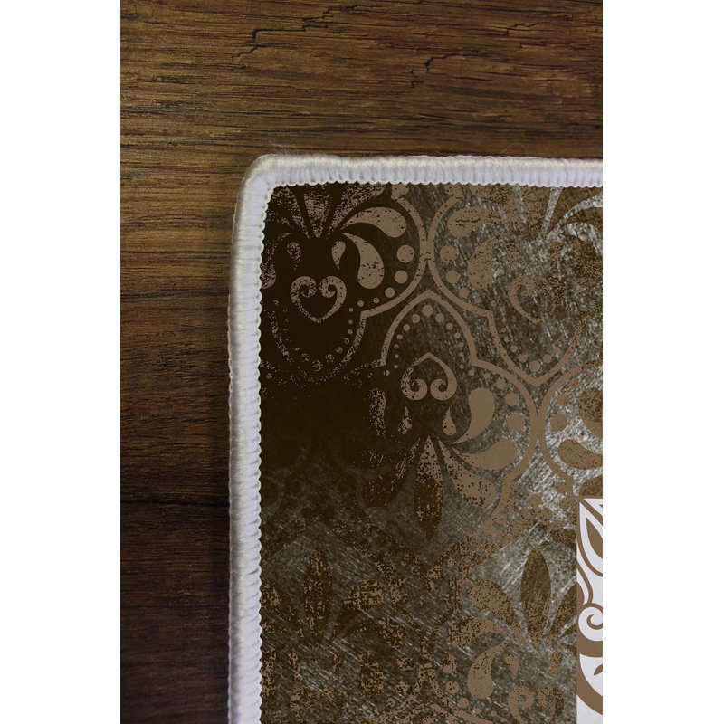 Stylish 3D Printed Carpet, 100% Polyester, 0.3 Inch Pile Height | Antibacterial, Non-Slip PVC Underside, Machine Washable | Perfect for Living Room, Bedroom, and Home Décor