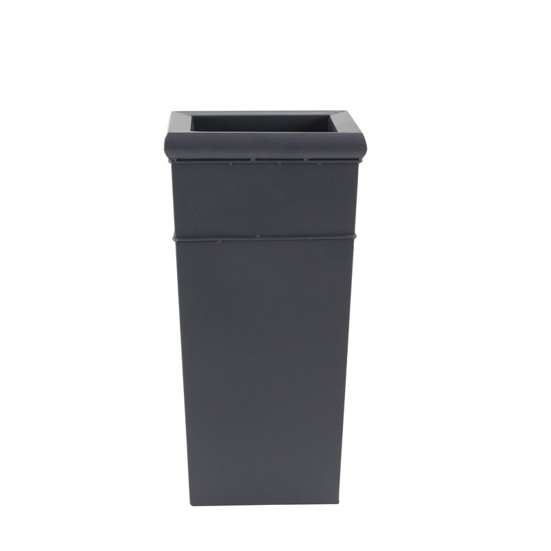 Elam Metal Pot Planter, 42" H x 21" W x 21" D