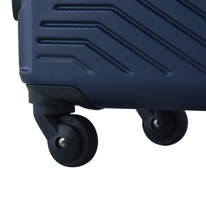 Ensemble de 3 valises rigides avec verrou TSA et roulettes