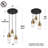 Izella 3 - Light Cluster Pendant