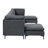 Cheryal 123" Wide Reversible Modular Sofa & Chaise with Ottoman-285348720