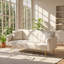 Canapé-lit convertible en molleton inclinable à 3 positions H 71,7 po x P 31,1 po x H 31,89 po Haven