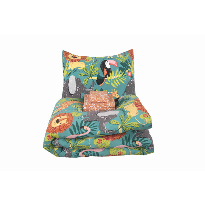  Polyester Comforter Set, Twin Comforter + 4 Additional Pieces