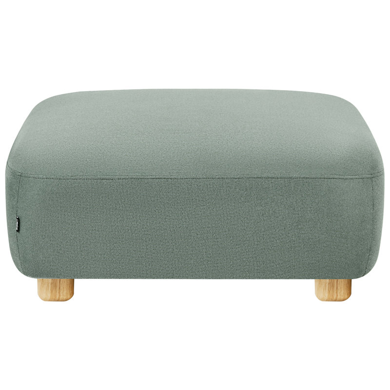 Tambre 79 Wide Ottoman, Fabric, Green