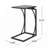 METAL END TABLE