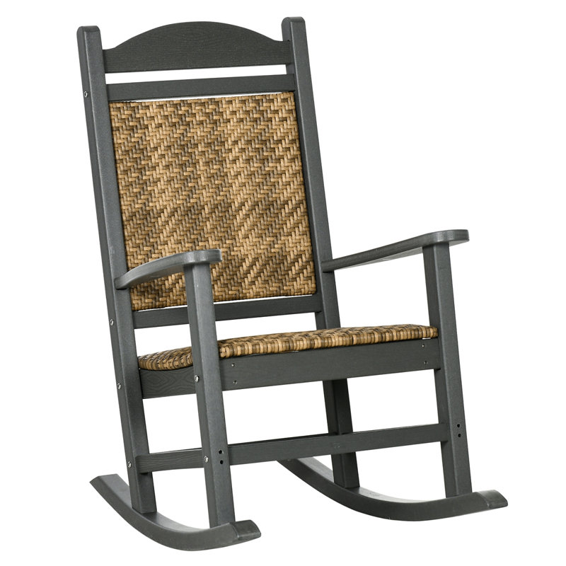 Chaise berçante d'extérieur