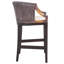 Tabouret de comptoir en bois massif Carneshia-762767889