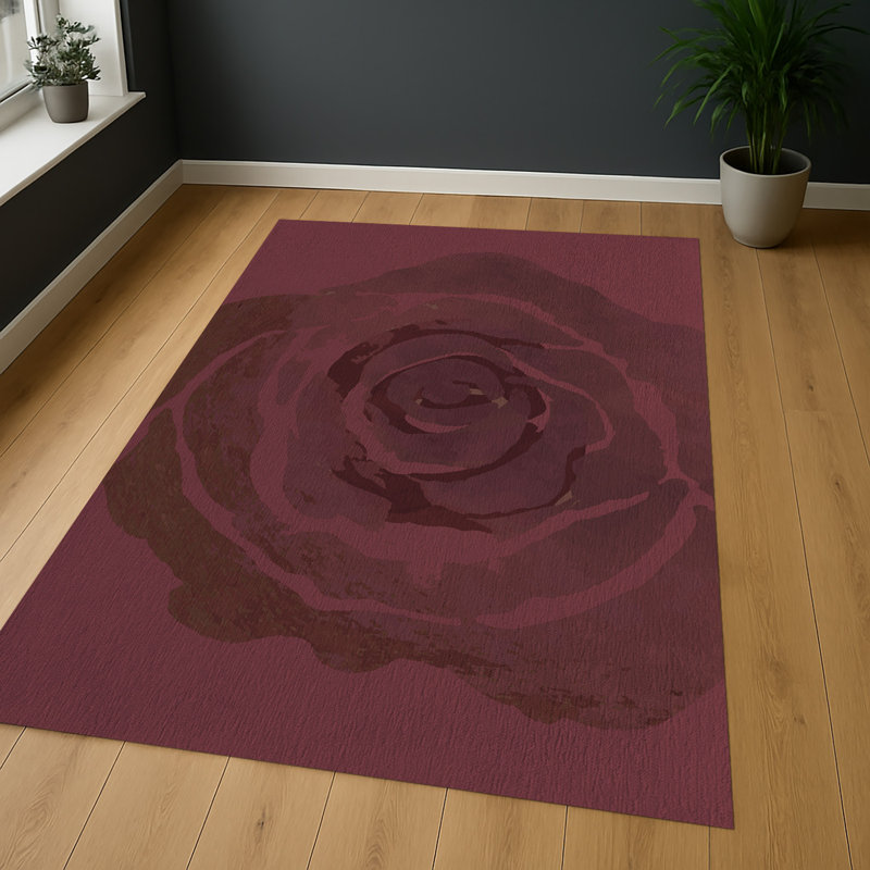 Abstract Area Rug, Rectangle 90 x 150 cm