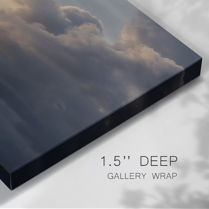 Soaring High Above-Gallery Wrapped Canvas, 12" H x 18" W