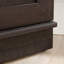 Armoire de rangement contemporaine en coin avec 5 tablettes
