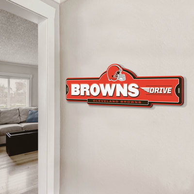 NFL Cleveland Browns Street Sign