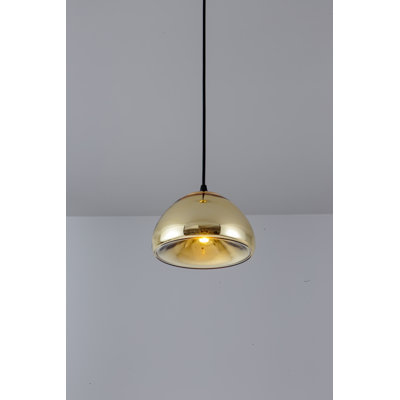 Alhia 1 - Light Gold Teardrop Pendant