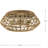 Smithland Burlap Flush Mount