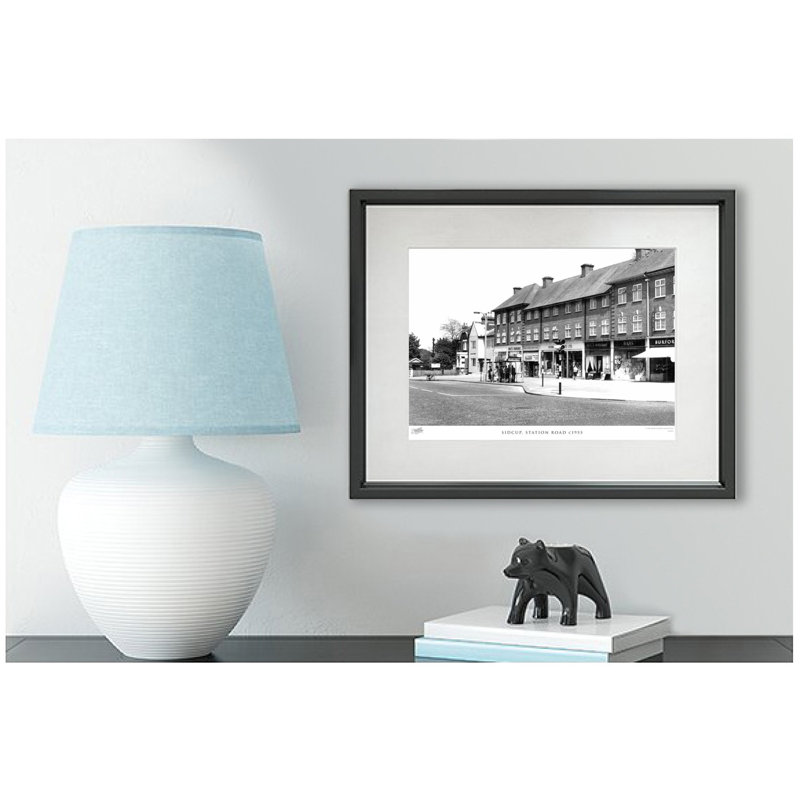 Sidcup, Station Road C1955 by Francis Frith - Single Picture Frame Print, 28cm H x 36cm W x 2.3cm D