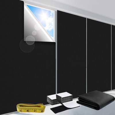 Rideaux occultants portatifs convenant aux chambres à coucher et aux dortoirs - Aucun perçage requis pour les voyages