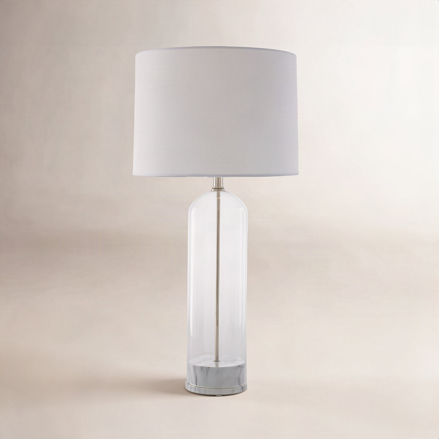 Table Lamp, Translucent/White