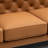Avila 89" Top Grain Leather Tufted Sofa with Tuxedo Arms-1663429833