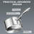 Cooks Standard Multi-Ply Clad 1.5 Quart Stainless Steel Saucepan with Lid, Small Kitchen Induction Cooking Sauce Pot Pan, Dishwasher & Oven Safe, Compatible with All Cooktops-9754102