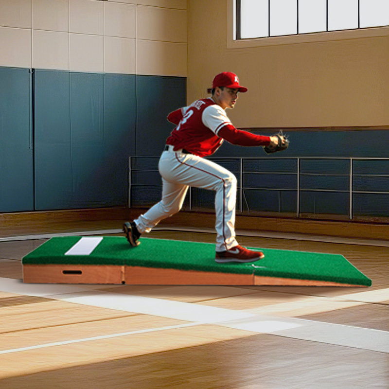 85 in Pitching Mound Portable Pitcher Mound Baseball Softball Outdoor Training