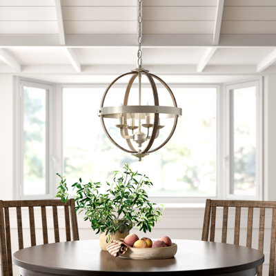 Alondre 4 - Light Dimmable Globe Chandelier