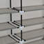 10 Pair Flip Down Shoe Storage