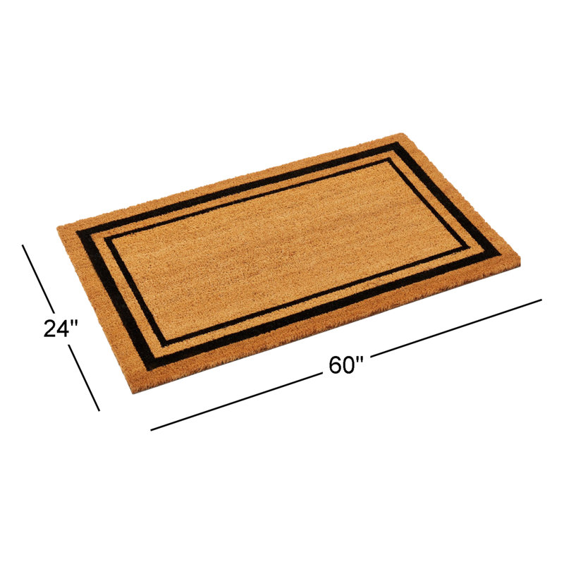 Albi Non-Slip Outdoor Doormat, 0.5" H x 24" W x 60" D 