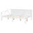 Full Size Daybed With Solid Support And Storage Function, Clean Silhouette, Some Assembly Required Elegant Look, Can Be Or Bed, Wood Construction, 8 Slats, No Box Spring Needed, 600lbs Weight Capacity-590516657-590516658