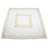 Greek Key Table Topper 34 Inch Square