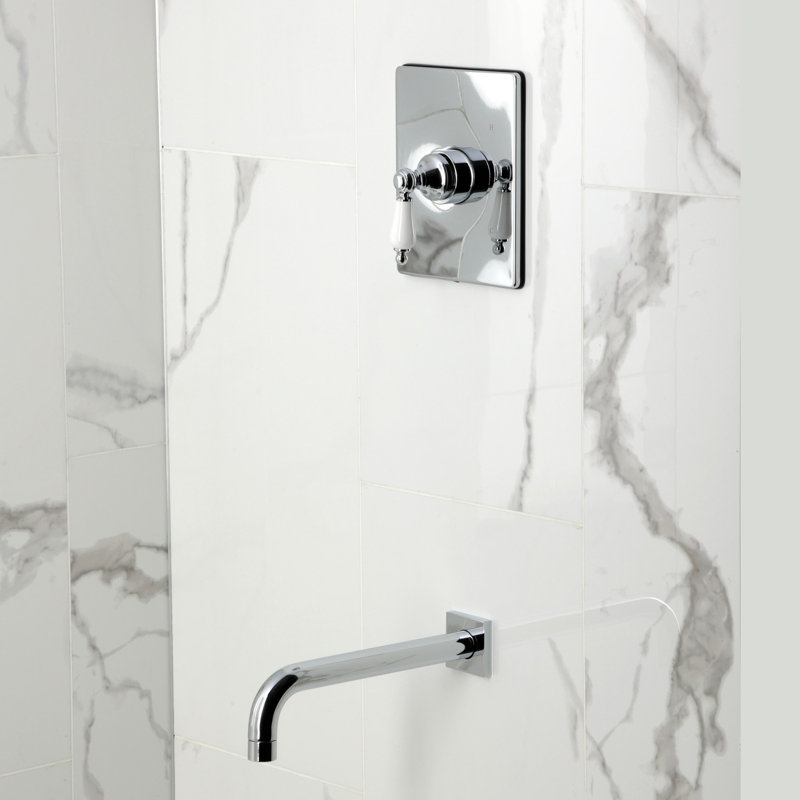 Robinet de baignoire Kingston, Polished Chrome