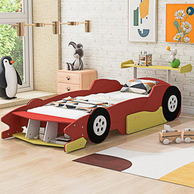 Platm Bed With Wheels