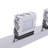 Stanwin 24.4" 4 - Light Bathroom Vanity Light Crystal Mirror Front Make-up Wall Light