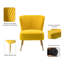 Fauteuil d'appoint Euclid-1877085406
