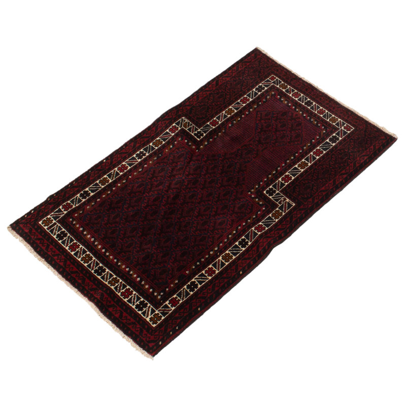 Tapis noir Lynnisha 2 pi 11 po x 4 pi 7 po