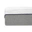 Ultra 13 po Matelas en mousse viscoélastique imprégnée de gel pour grand lit, housse de lit double moelleuse, structure de soutien en polyuréthane double couche de 9 pouces, 3 dissipations de chaleur, 1 mouvement en moins, gris et blanc, conception moderne, taille,