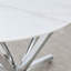 Table de salle à manger 45,18 po Modern Modern