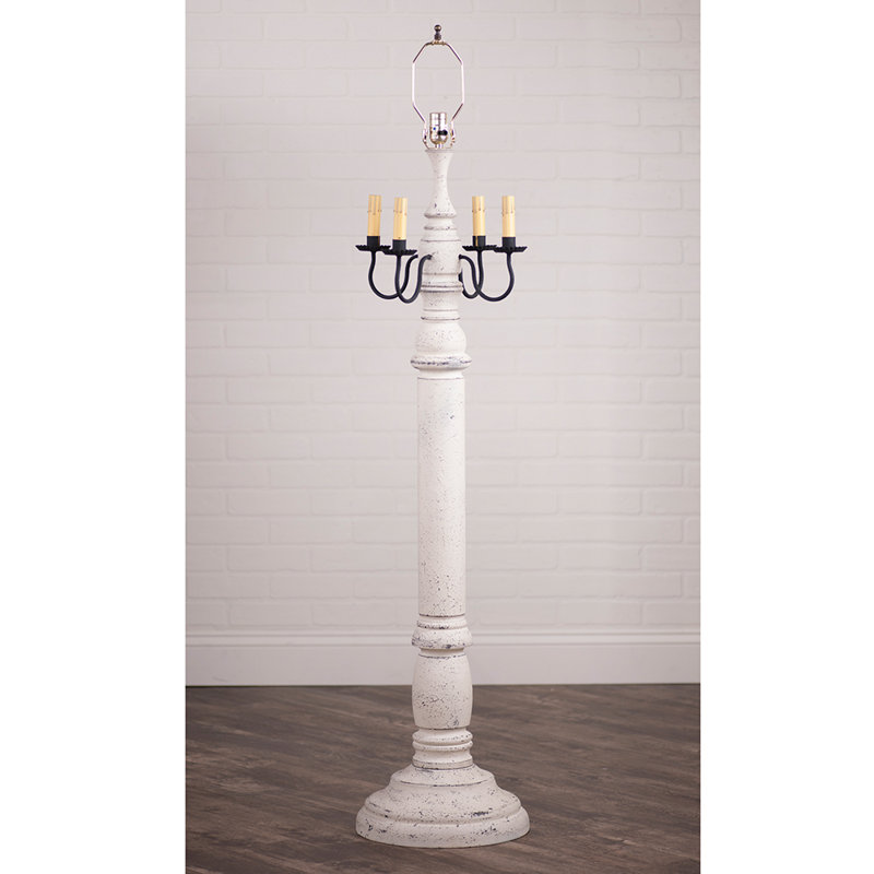 Giles 60.5'' Candelabra Floor Lamp, White